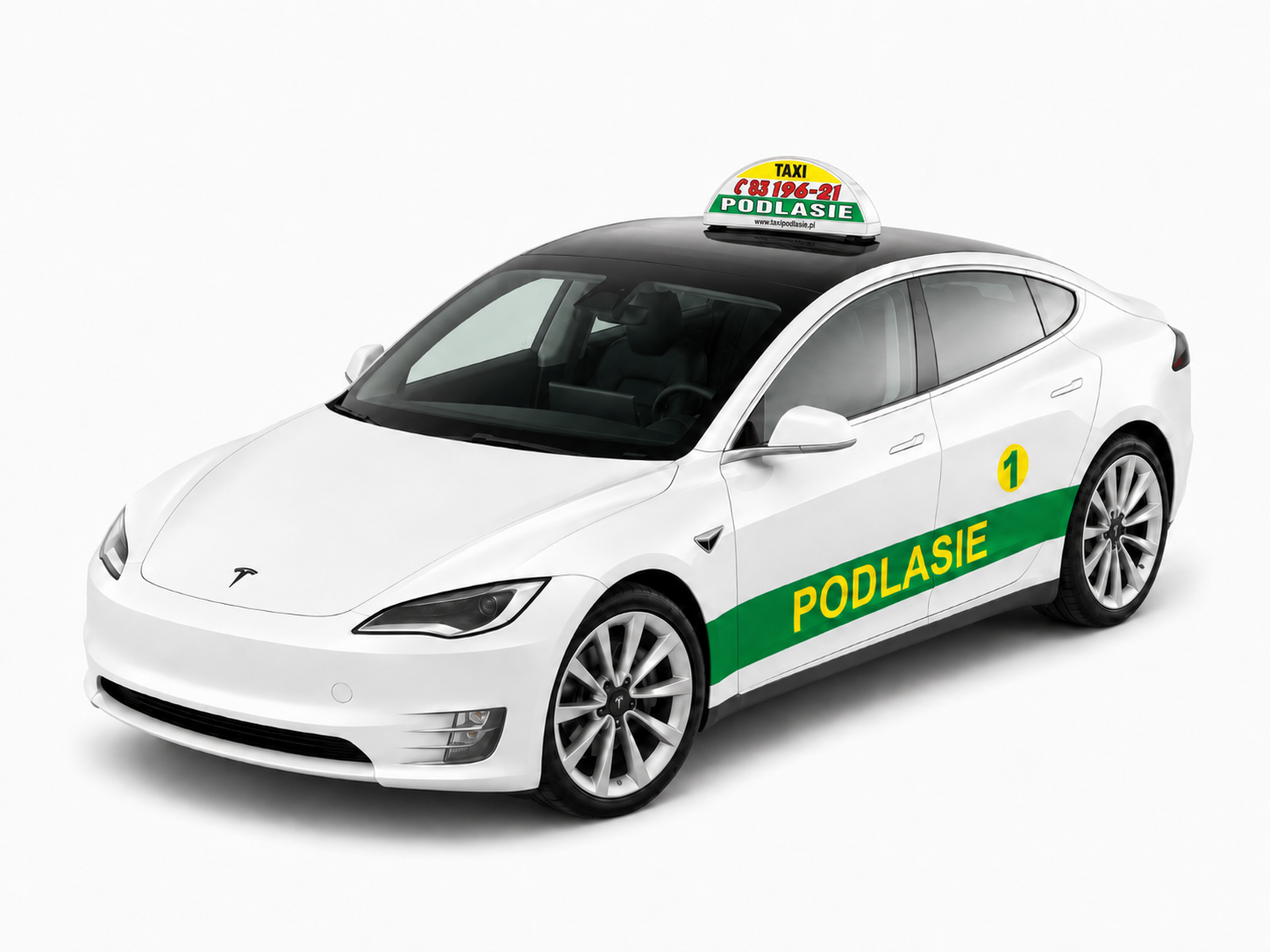 Nowoczesna taksówka Taxi Podlasie
